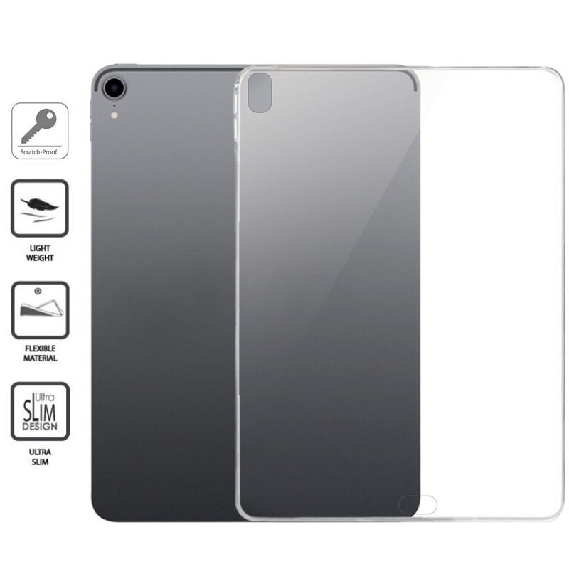 Permatomas silikoninis dėkliukas planšetei (IPAD PRO 11) Permatomas silikoninis dėkliukas planšetei (IPAD PRO 11)
